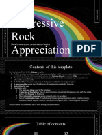 Progressive Rock Appreciation by Slidesgo