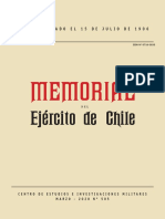 Memorial Ejcto Chile - N°505 - Marzo 2020