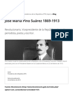 José María Pino Suárez 1869-1913 - Presidencia de La República EPN - Gobierno - Gob - MX