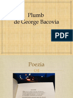 Plumb de George Bacovia