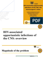 HIV-associated Opportunistic Infections of The CNS