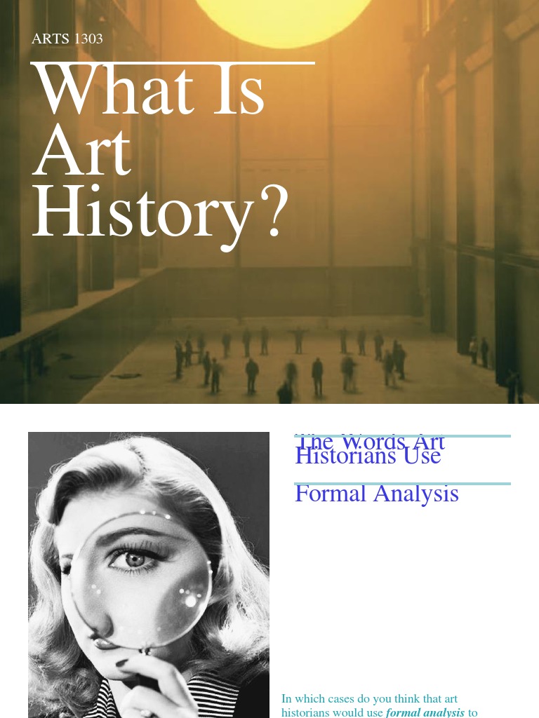 What Is Art History PDF Composition (Visual Arts) Vision
