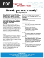 How Do You Read Smartly?: Reading Strategies