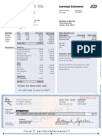 Adp Pay Stub Template