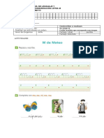 ACTIVIDADES N° 4 Escritura M