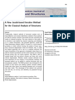 A New Jacobi-Based Iterative Method For The Classical Analysis of Structures