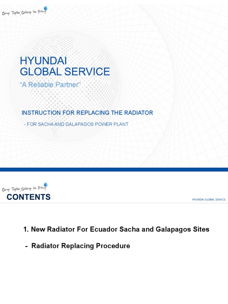 Radiator Replacement Guide | PDF | Radiator | Pipe (Fluid Conveyance)