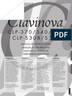 Clp370 Manuale Clavinova YAMAHA