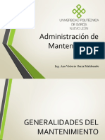 Administración de Mantenimiento 