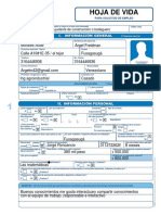 Correos Electrónicos Formato-Hoja-De-Vida-Minerva-1003 PDF