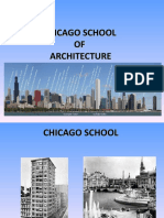 C V Sem 08 Chicago School of Architecture