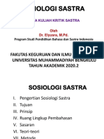 Kritik Sosiologi Sastra