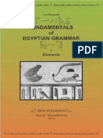 (INCOMPLETO) - Fundamentals - of - Egyptian - Grammar