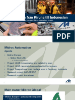 Automation Från Kiruna Till Indonesien: Oscar Carlsson, Midroc Automation, Sweden