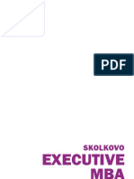 Executive MBA: Skolkovo