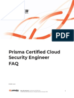 Prisma Certified Cloud Security Engineer FAQ: October 2020