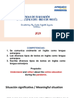 Ficha de Evaluación Diagnóstica Del Área de Inglés