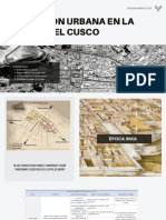 Evolución urbana Cusco historia planeamiento