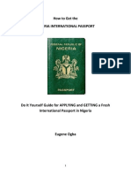 How to Get Nigeria Passport in 40 Steps