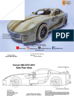 Ferrari: Full-Size Wood Toy