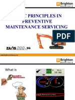 Basics in Maintenance Servicing