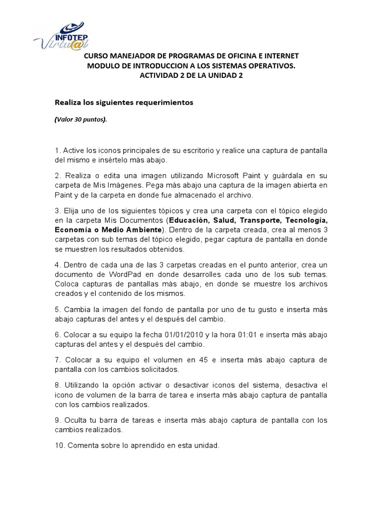 Ejercicio 2 Del Módulo 2 | PDF | Informática