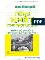 Mina No Nihongo II Ban Dich Va Ngu Phap Tieng Viet