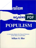 William H. Riker - Liberalism Against Populism (1982, Waveland Press) - Libgen - Li