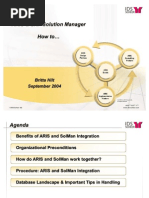 ARIS SAP Solution Manager - How To Integrate