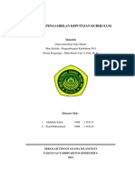 Kelompok 12 - Tingkat Pengambilan Keputusan Kurikulum - Abdullah Salim (1118131) Dan Fuad Muhammad (1118142)