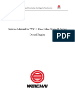 Service Manual For WP10 Two-Valve Stage-II Series Diesel Engine