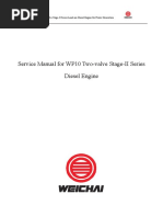 Service Manual For WP10 Two-Valve Stage-II Series Diesel Engine