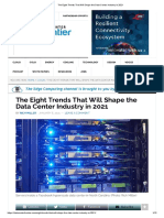 The Eight Trends That Will Shape The Data Center Industry in 2021