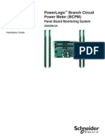Powerlogic Branch Circuit Power Meter (BCPM) : Panel Board Monitoring System