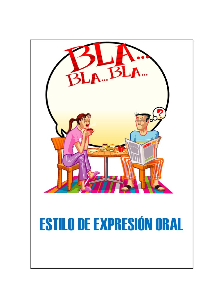 7 Estilos de Una Expresion Oral | PDF | Comunicación | Comunicación humana