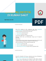 Teknis PKL Dietetik Di Rumah Sakit