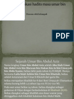 Sejarah Kodifikasi Hadits Masa Umar Bin Abdul Aziz