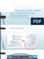 03-Trik Mencari Artikel Ilmiah Dan Teknik Menyusun Literatur