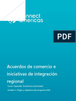 Acuerdos Comercio Integracion Regional