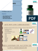 Farmacologia Carbamatos