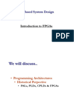 Fpga Based System Design: Introduction To Fpgas