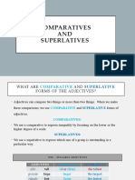 Comparatives Superlatives