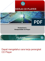 Cara Kerja CD Player