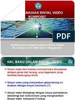 Sinyal Video Komposit Dasar