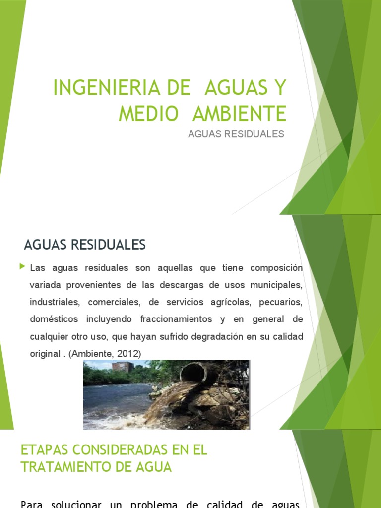 Determinación de Caudales y Caracterización de Aguas Residuales | PDF ...
