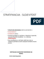 Stratifikacija - Slojevitost