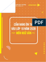 Mon Ngu Van Cam Nang On Thi Vao Lop 10 2020