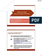 SPMI Dan SPME Dalam Kerangka SPM Dikti L