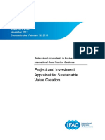 PAIB IGPG ED Project and Investment Appraisal For Sustainable Value Creation 0