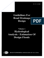 Ream Guidelines for Road Drainage Design Volume 1